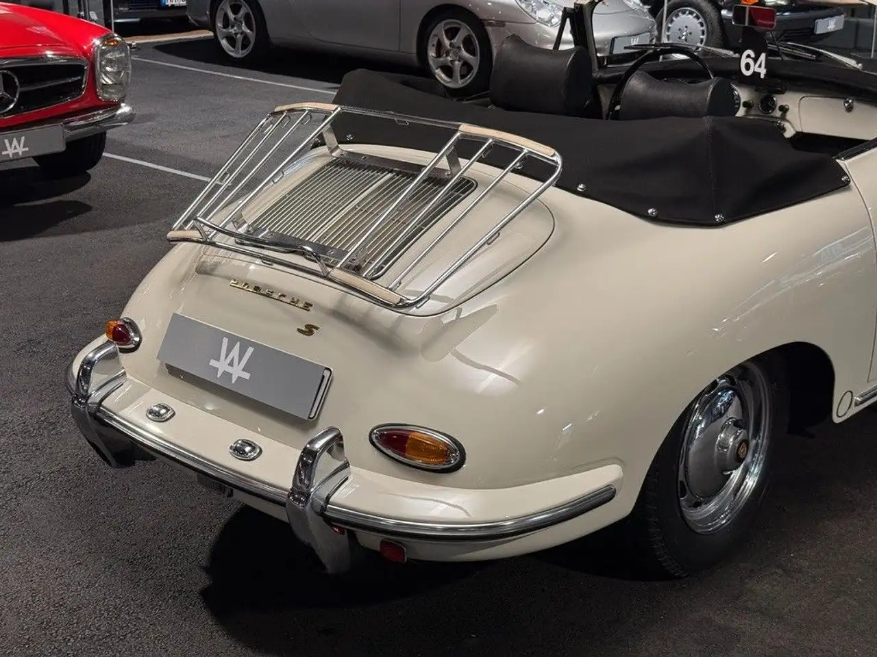 Porsche 356 B 1600 S Cabrio/rest.Zustand/Hardtop, foto 9