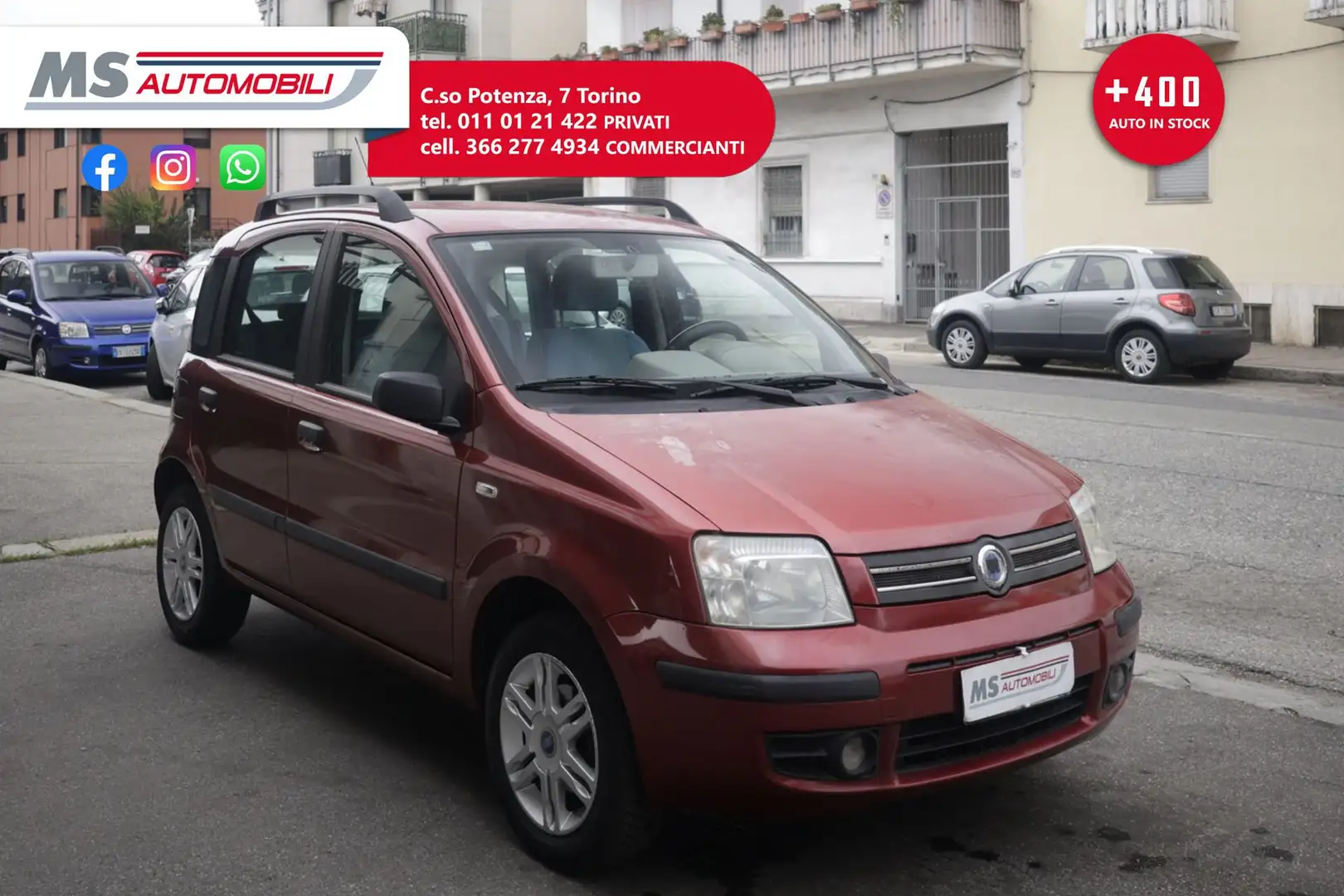 Fiat Panda FIAT Panda 1.3 MJT 16V Emotion Unicoproprietario Rouge - 1