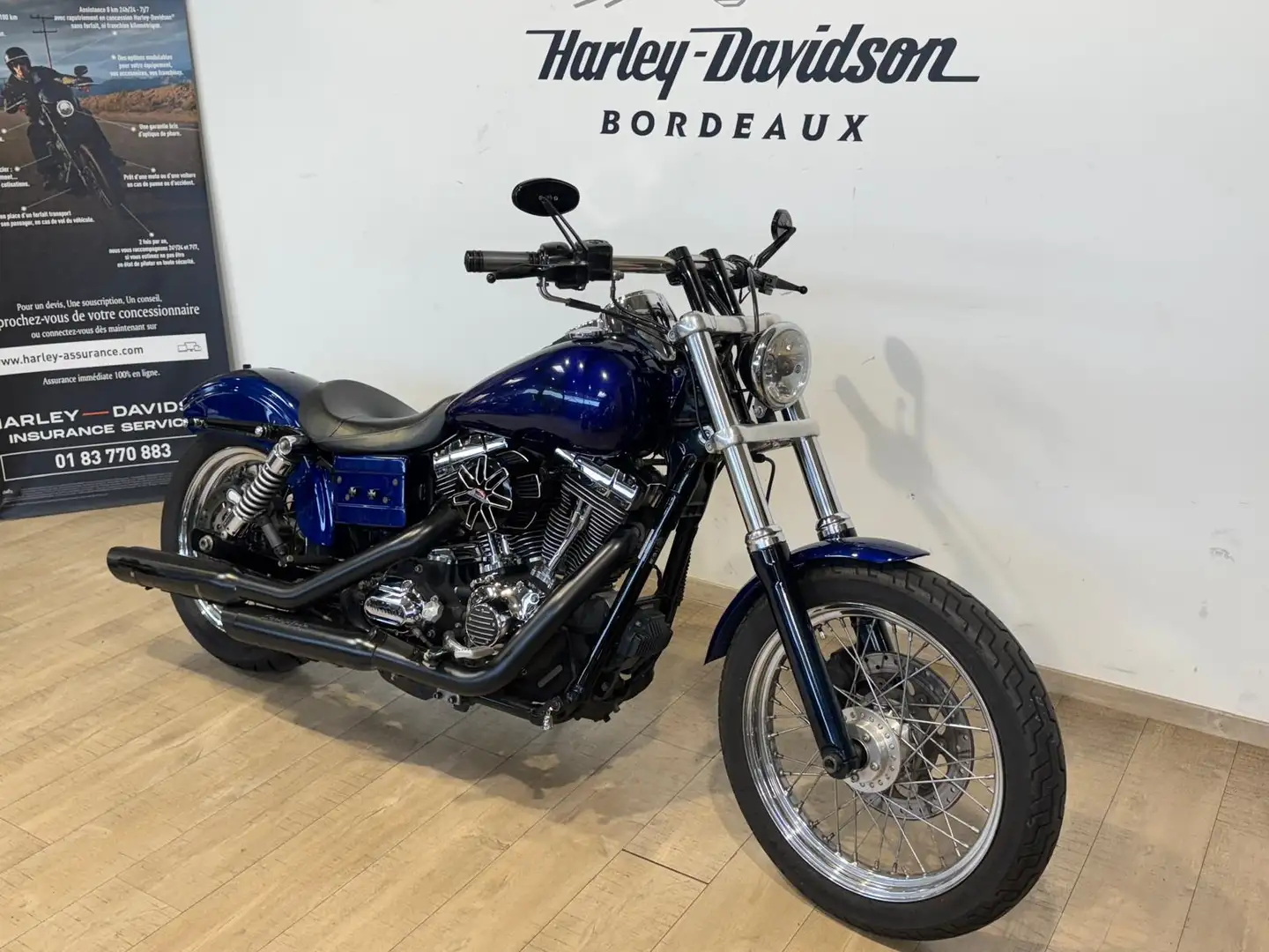Harley-Davidson Dyna Super Glide Niebieski - 2