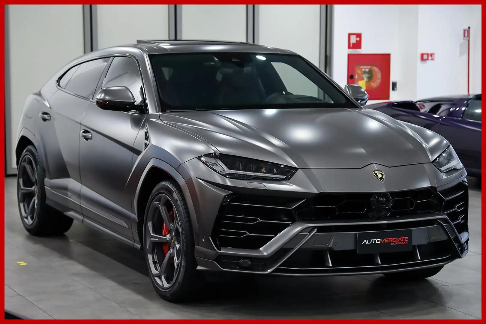 Lamborghini Urus **4.0|UNI PROP|CARBO|TETTO Gris - 2