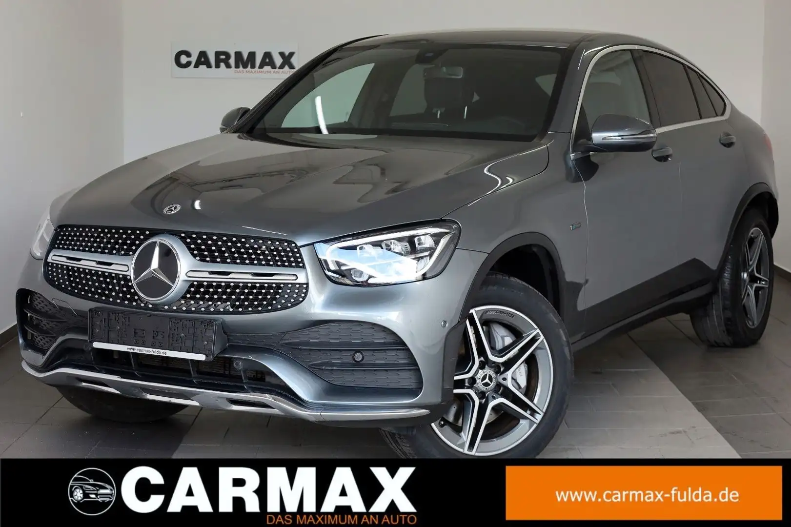 Mercedes-Benz GLC 300 e 4M Coupe AMG T.Leder,Navi,LED,ParkPaket Szürke - 1