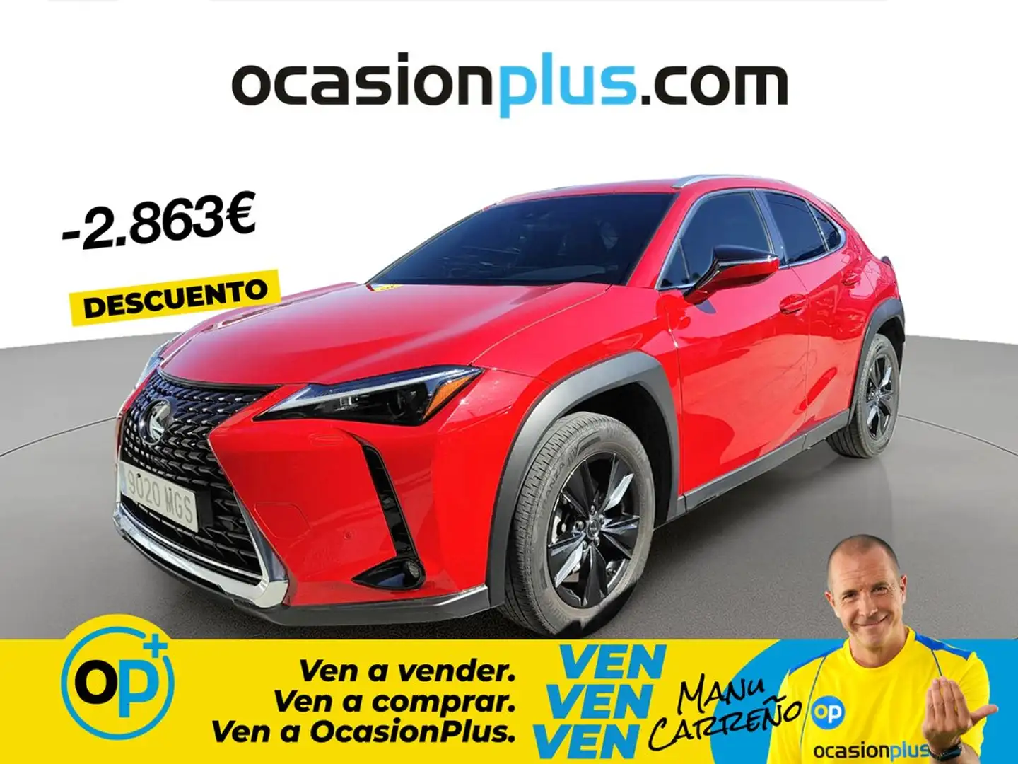 Lexus UX 250h Premium 2WD Rojo - 1