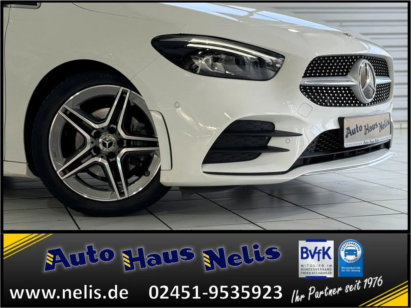 Mercedes-Benz B 200 AMG-Line R-Cam Navi WiFi LED Spur Wit - 2