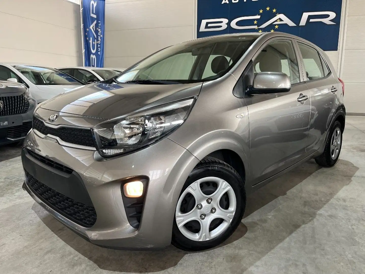 Kia Picanto 1.0 12V EcoGPL 5 porte Active UNICO PROPRIETARIO Gris - 1