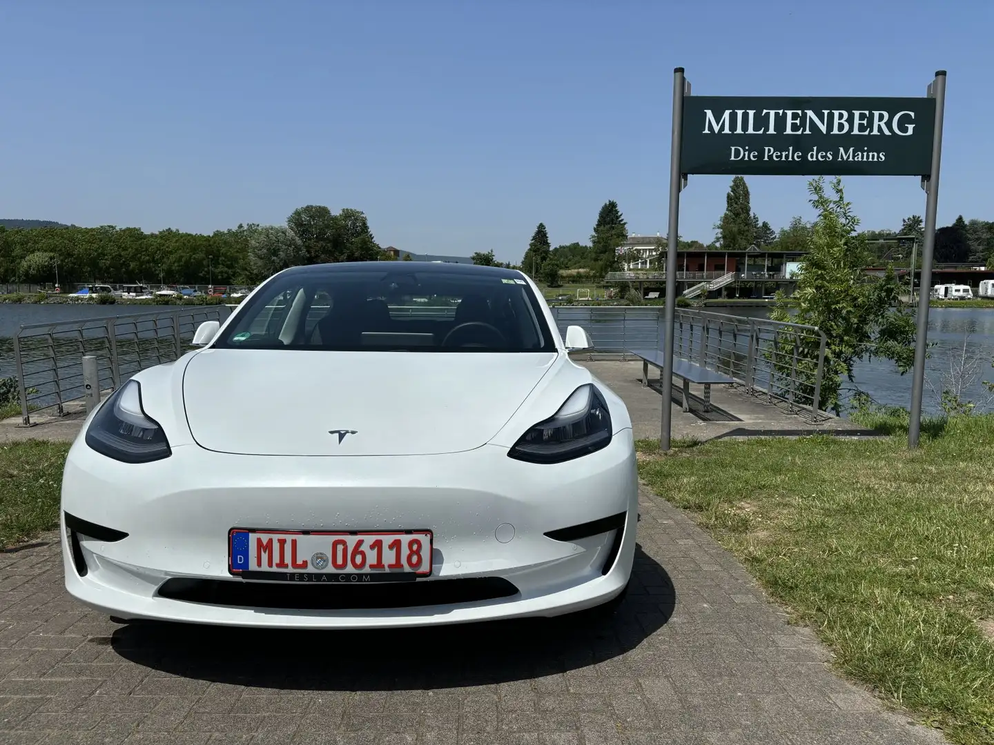 Tesla Model 3 Standard Range Plus RWD  LFP Shanghai Weiß - 2