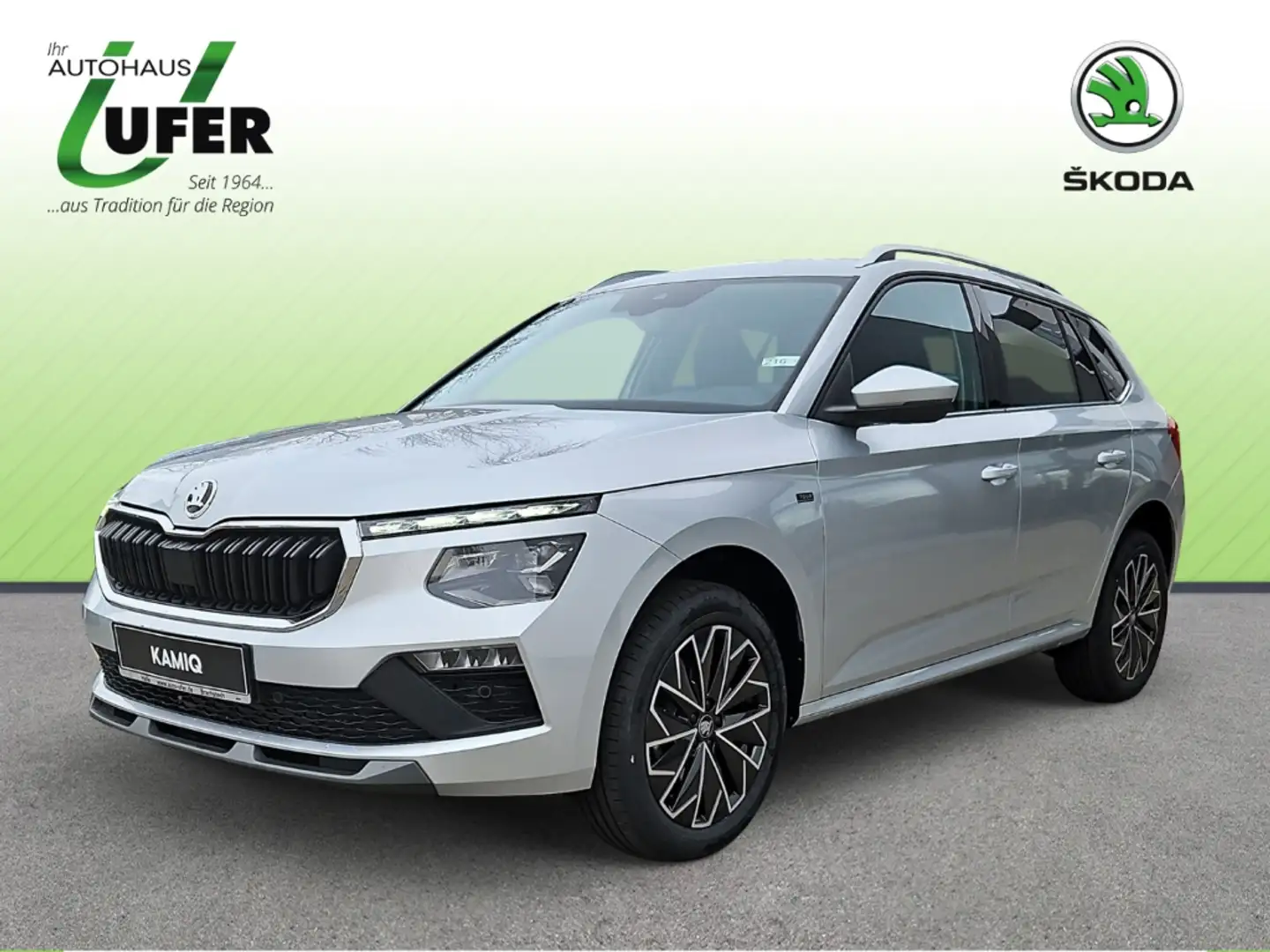 Skoda Kamiq Tour 6-Gang-Schaltgetriebe AHZV Navigation Silber - 1