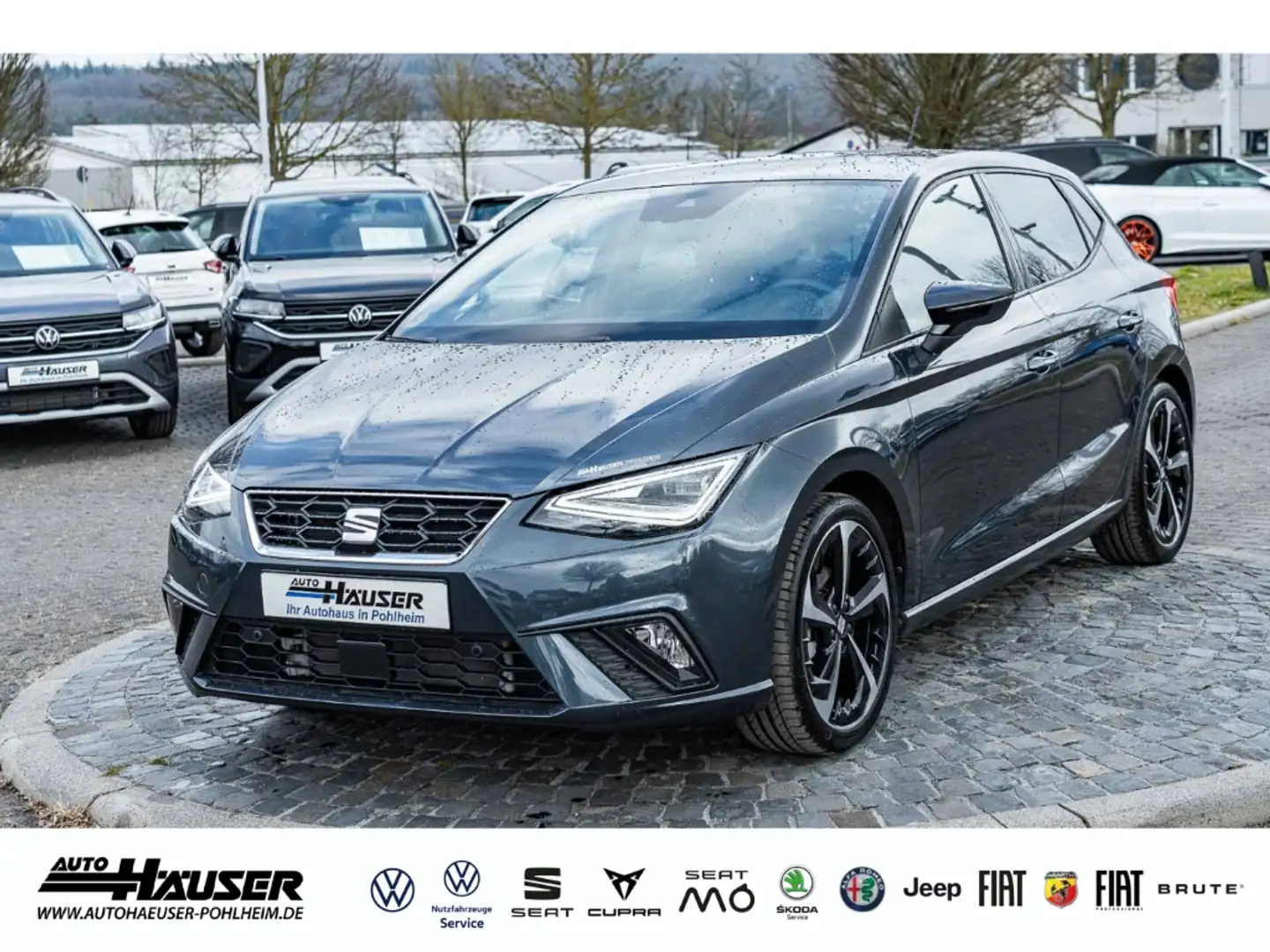 SEAT Ibiza FR 1.0 TSI DSG BEATS NAVI KAMERA VIRTUAL LED PDC A Grau - 1