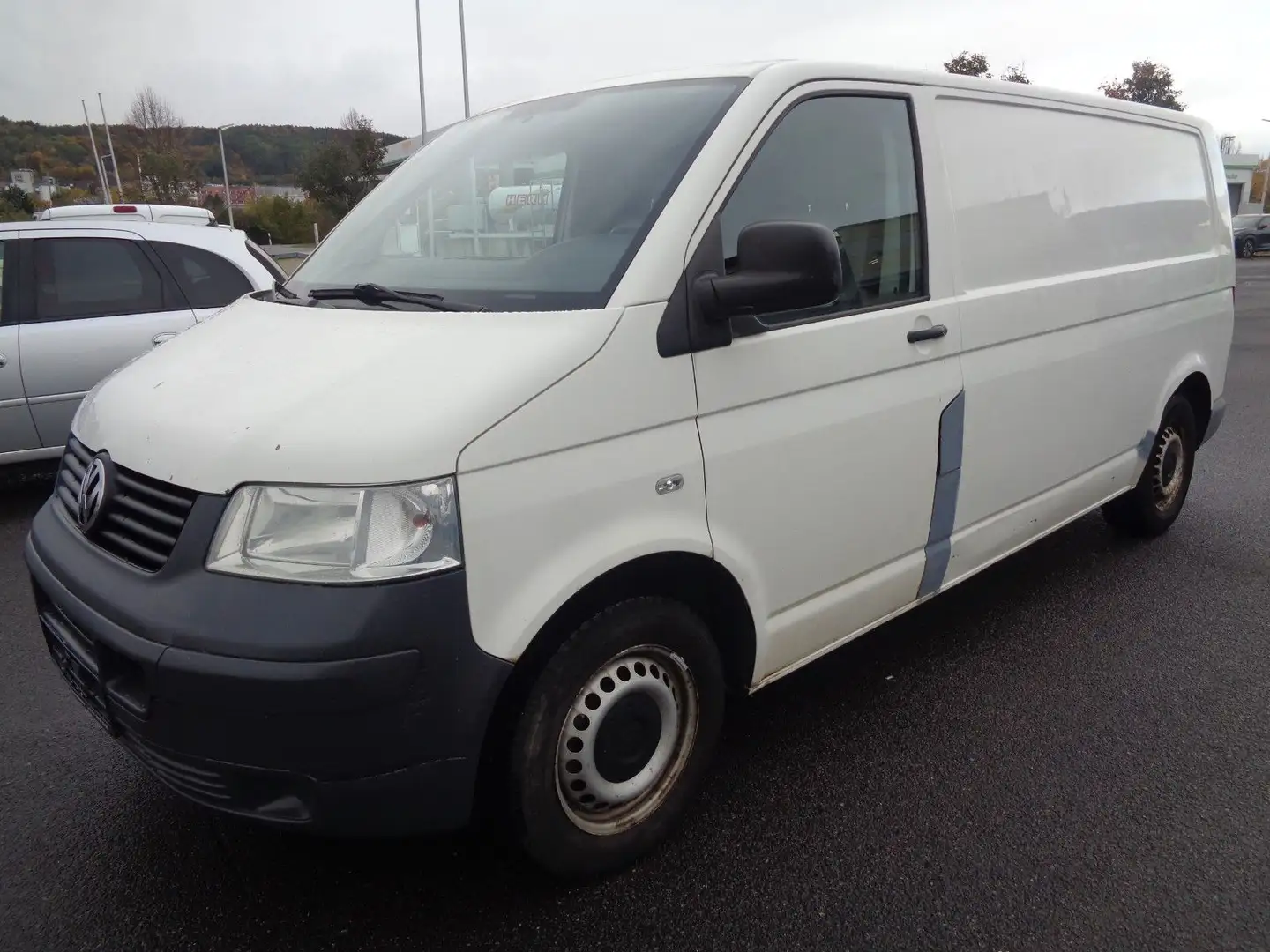 Volkswagen T5 Transporter Kasten lang **TÜV 7/27** Grau - 1