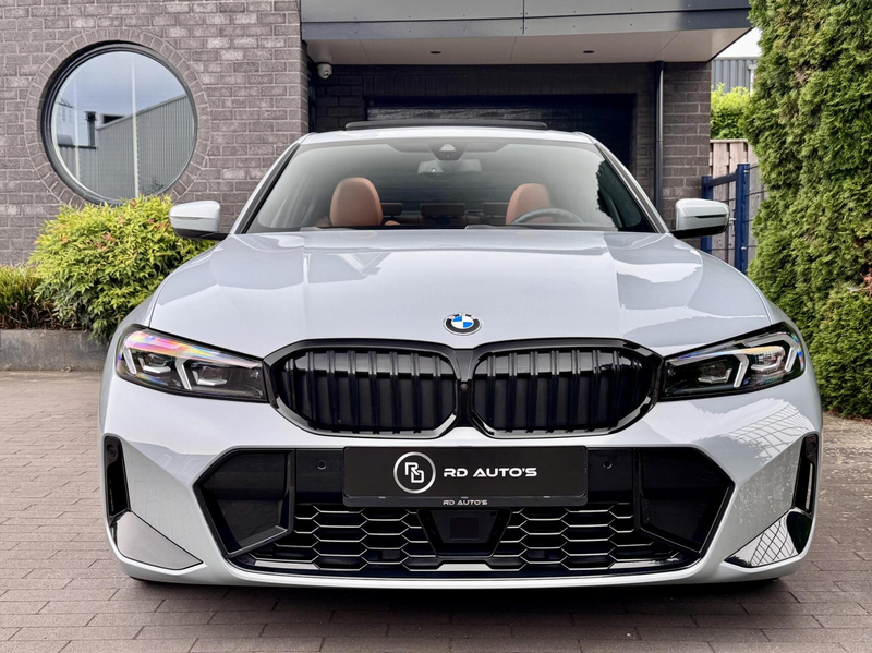 BMW 318 3-serie 318i M Sport Brooklyn Grau Pano H/K Hud 36 — photo 9