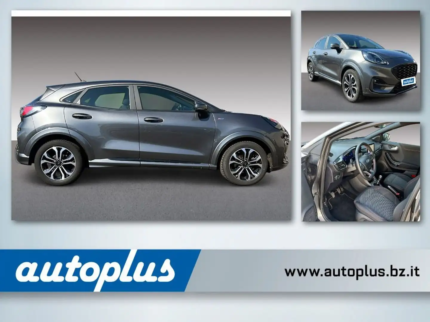 Ford Puma 1.0 EcoBoost Hybrid 125 CV S&S ST-Line Grigio - 1