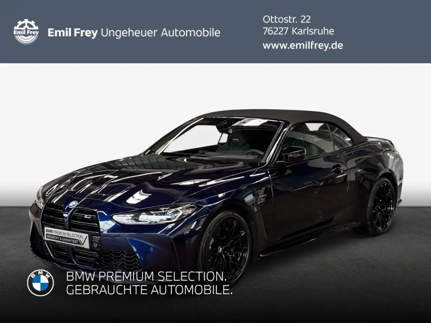 BMW M4 Cabrio Competition M xDrive Blue - 1