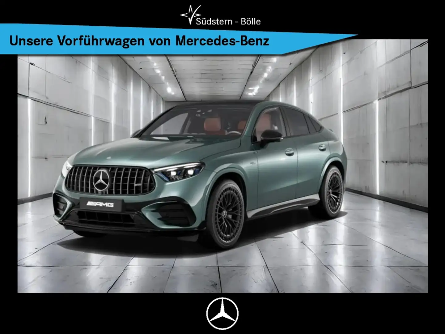 Mercedes-Benz GLC 43 AMG 4M Coupe AMG+AMBIENTE+DISTRO+MEMORY Argento - 1