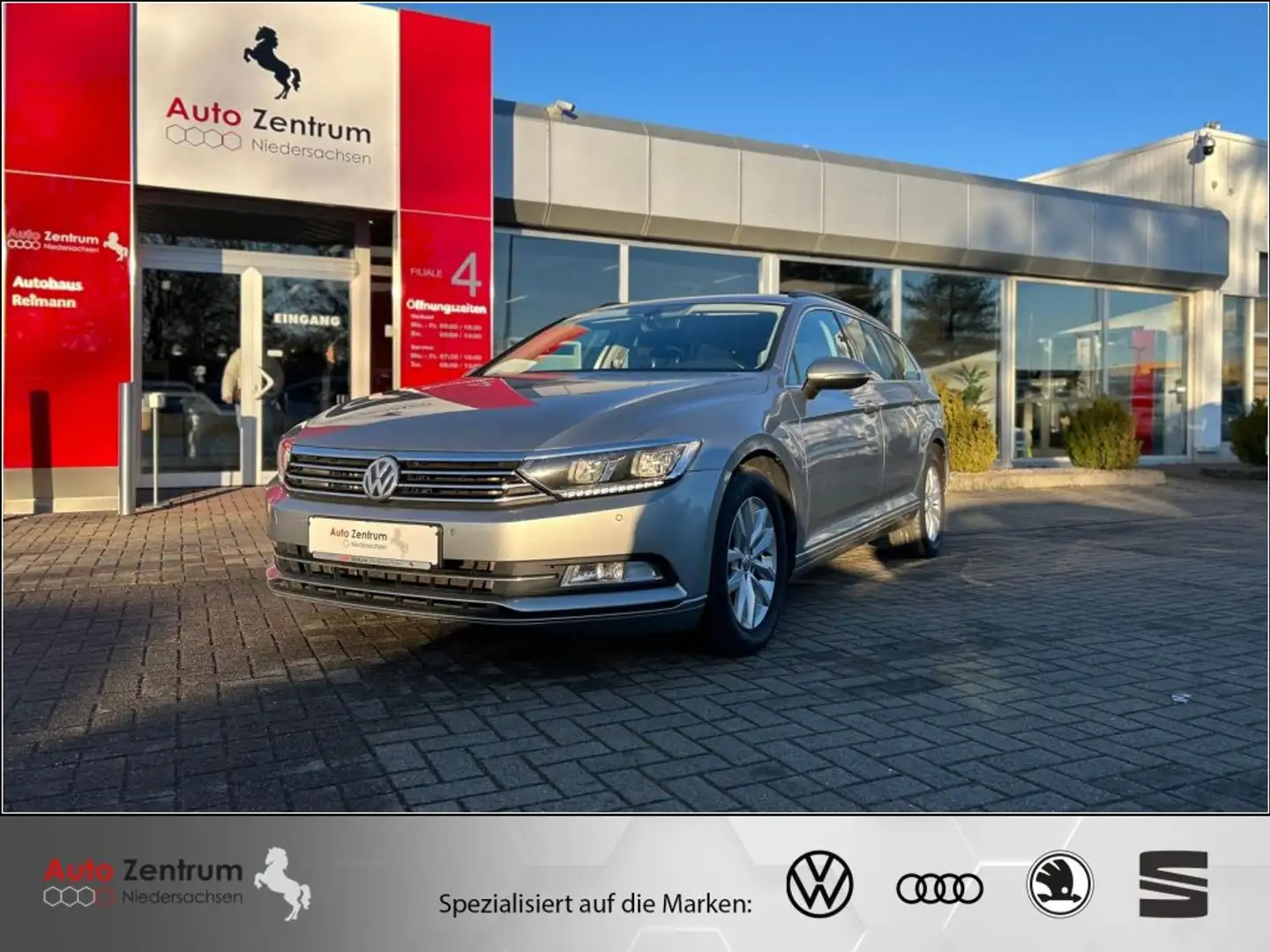 Volkswagen Passat Variant 2.0 TDI LED*Massage*NAVI*ACC*Winter-Paket ab 49EUR Silber - 1
