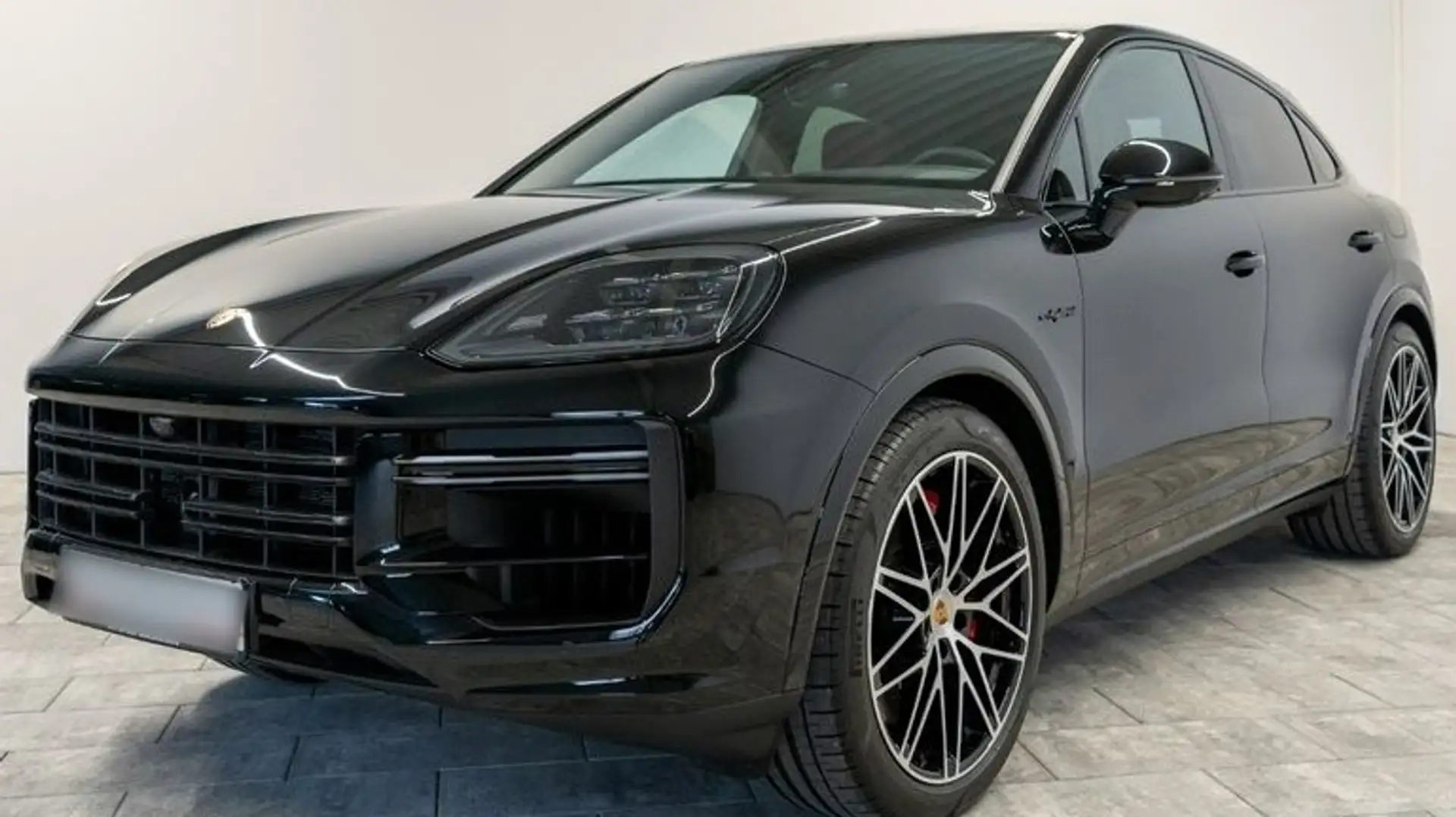Porsche Cayenne Coupé E-Hybrid Turbo Aut. Negro - 1
