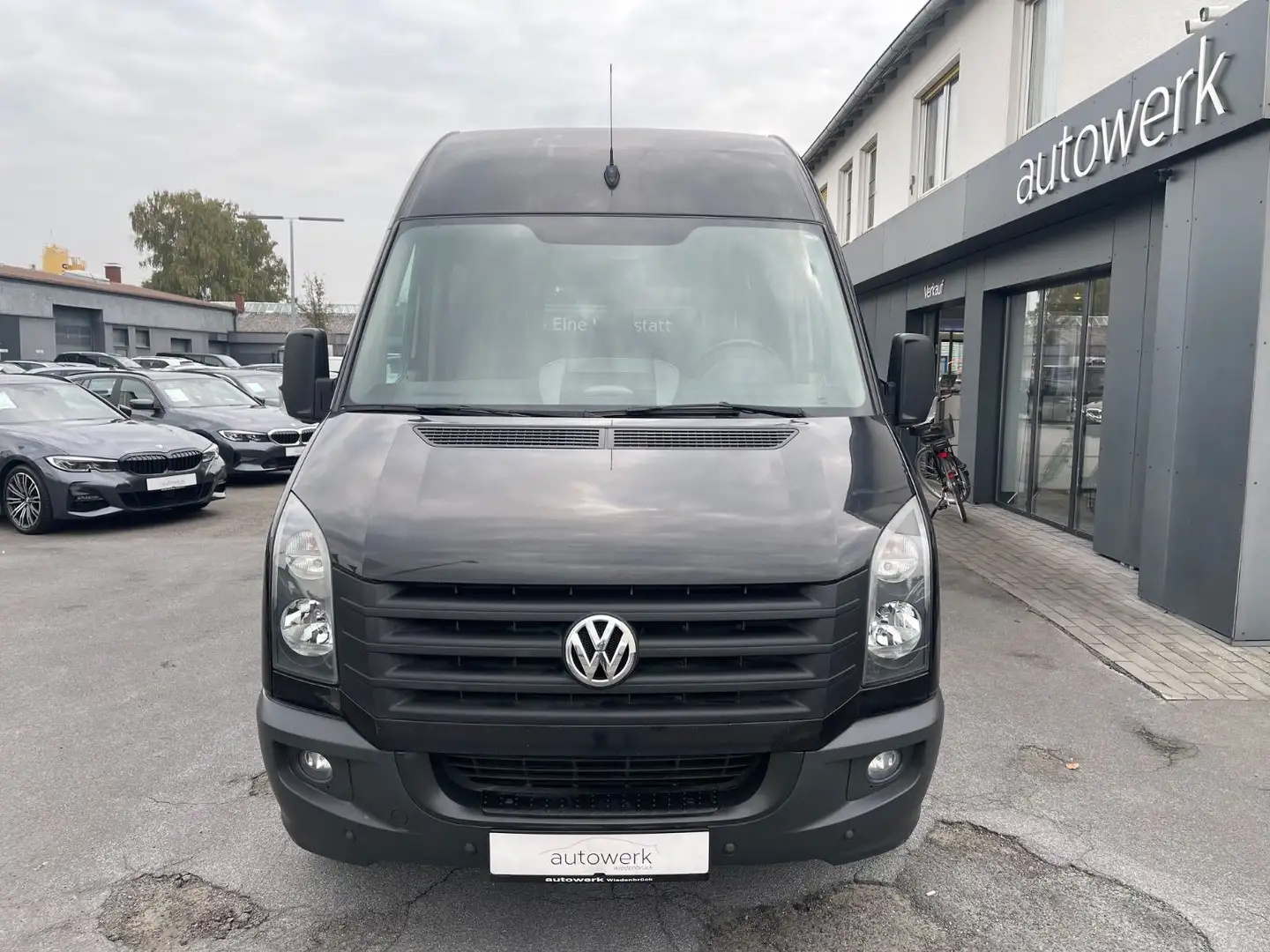 Volkswagen Crafter Kombi 35 lang L3H2 Hochdach*TÜV NEU* Noir - 2
