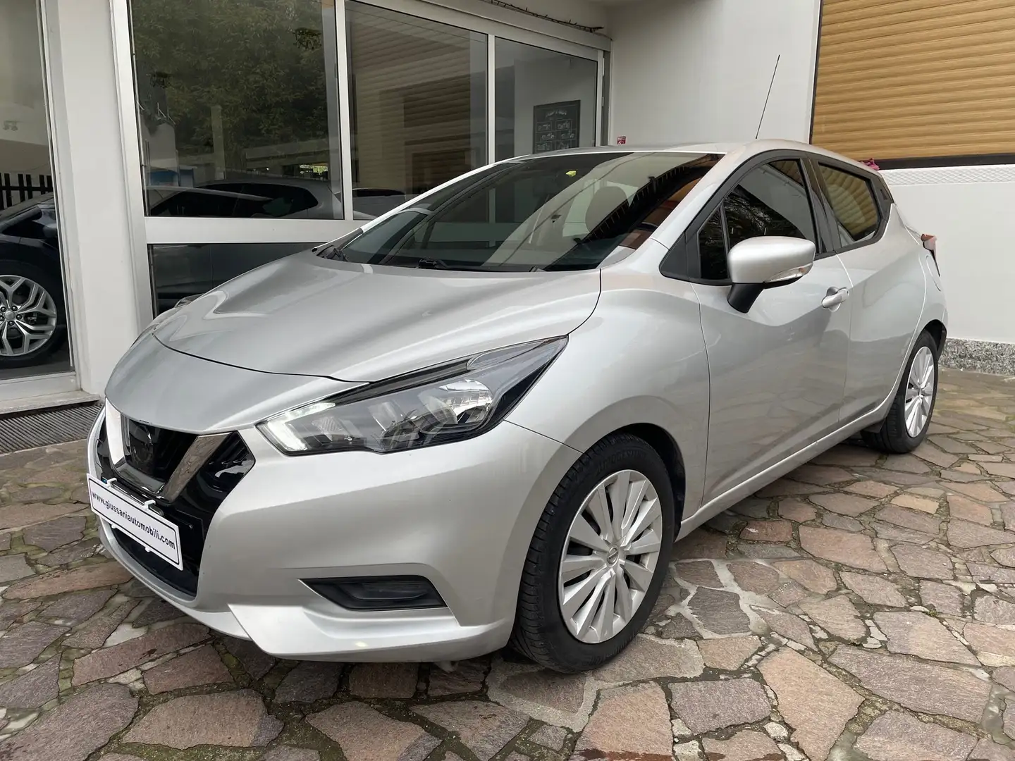 Nissan Micra 1.0 ig-t Acenta 92cv UNICO PROPRIETARIO BELLISSIMA Argento - 1