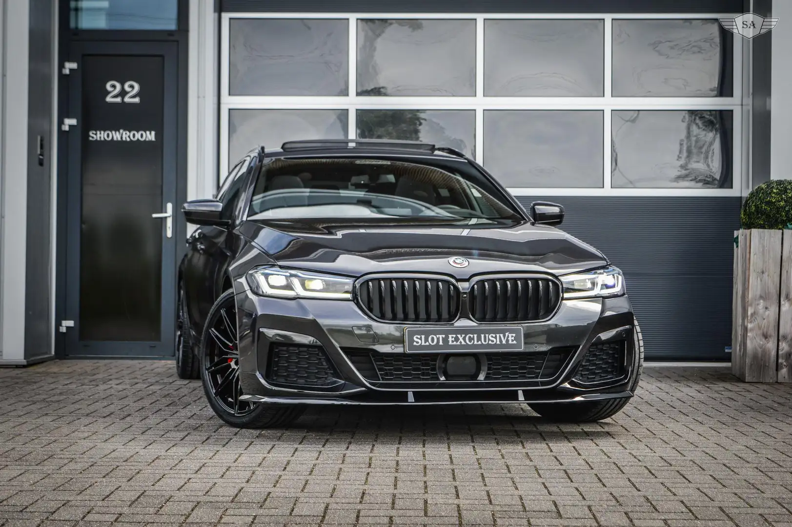 BMW 530 5-serie 530i|HIGH EXECUTIVE|M-SPORT|PANO|HUD|LASER Gris - 2