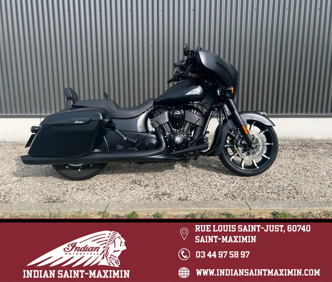 Indian Chieftain Negru - 1