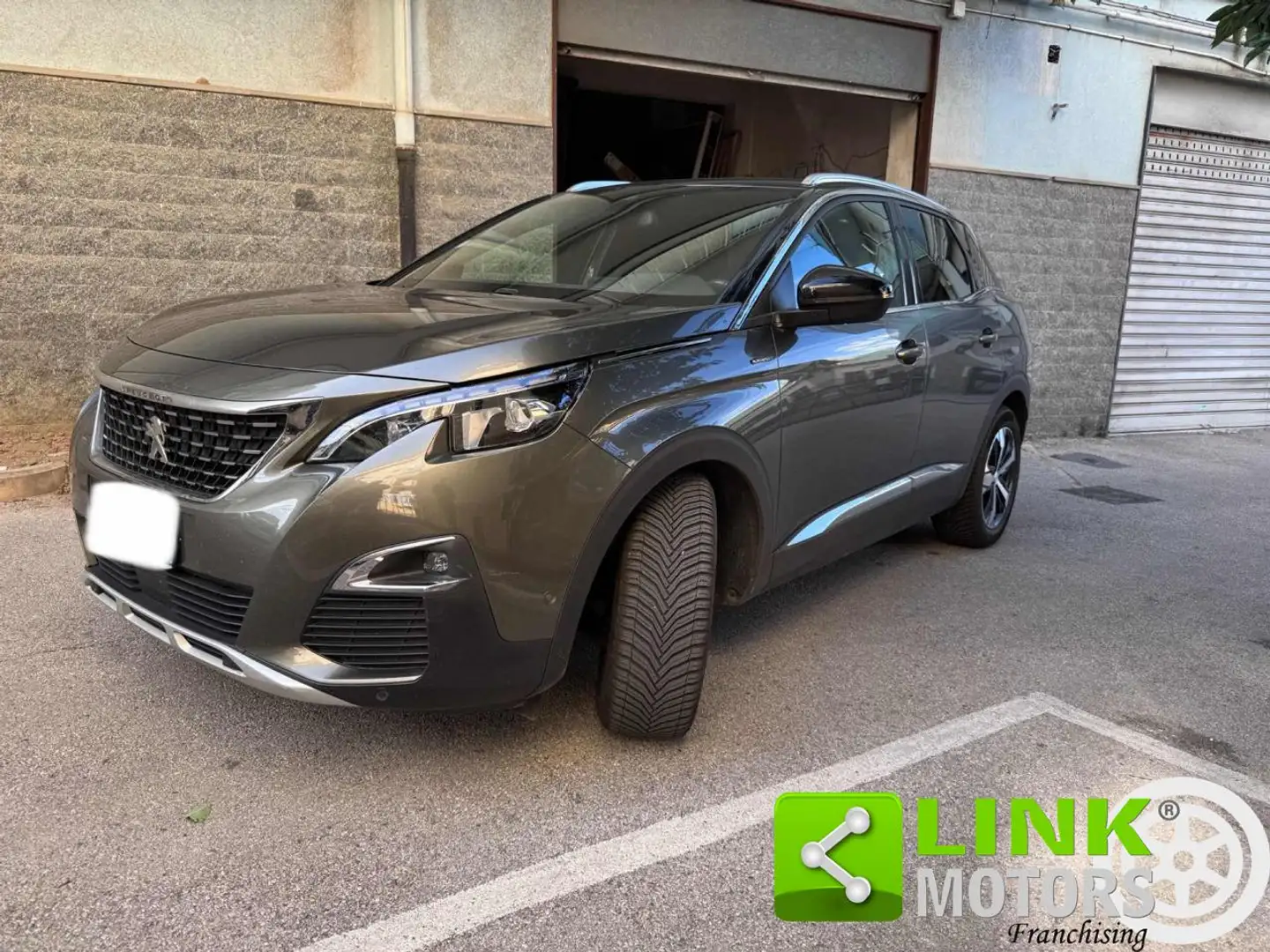 Peugeot 3008 BlueHDi 130 S&S EAT8 GT Line Gris - 1