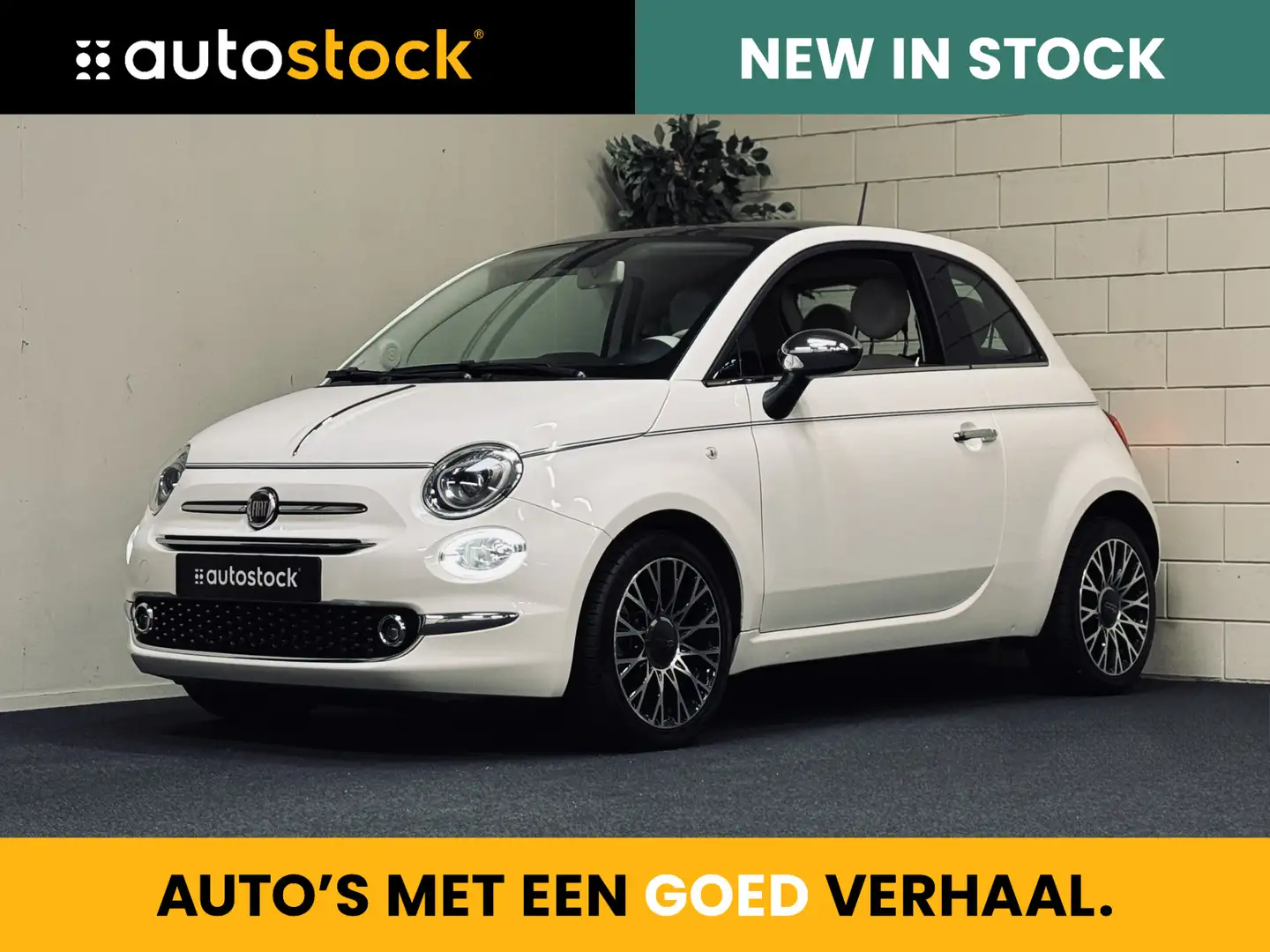 Fiat 500 0.9 TwinAir Turbo Collezione Aut. | Panorama | Car Blanc - 1