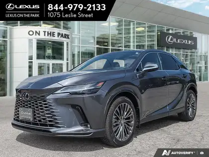 Gray 2026 Lexus RX SUV / Crossover  8-Speed Automatic