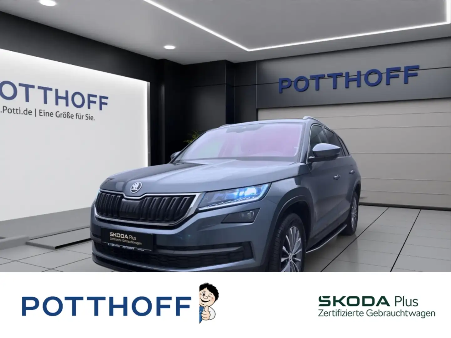 Skoda Kodiaq 2.0 TDI DSG STYLE KAMERA NAVI PDC LED Grau - 1