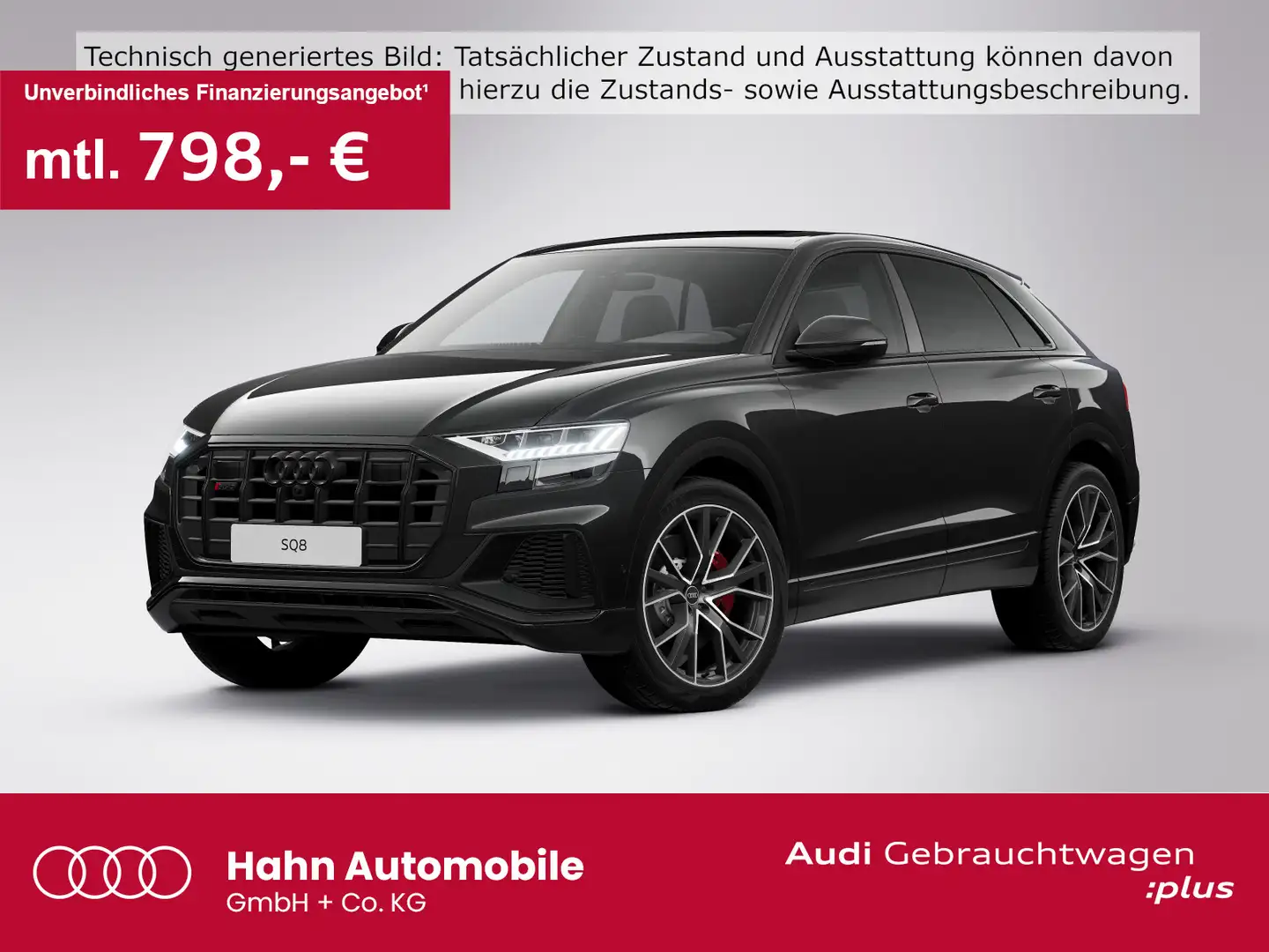 Audi SQ8 TFSI quattro competition plus AHK HD Matrix Schwarz - 1