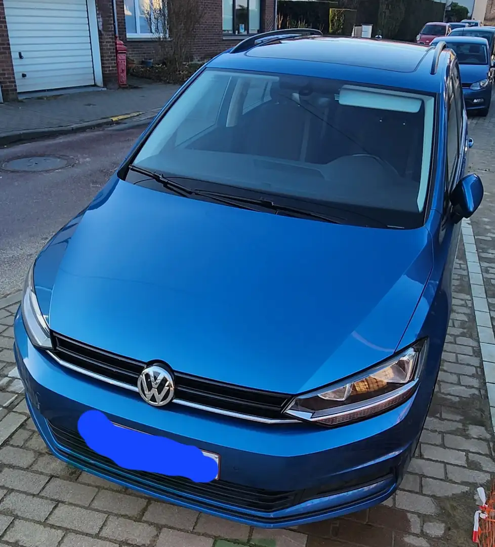 Volkswagen Touran Touran 1.6 TDi SCR Trendline (EU6.2) Bleu - 2