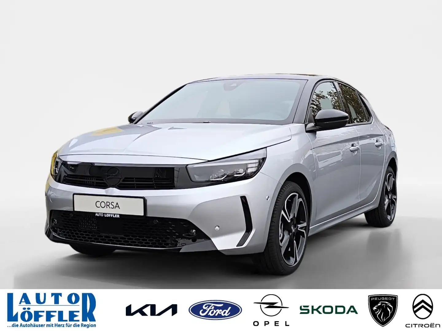 Opel Corsa 1.2 GS Kamera PDC SHZ LED Tempomat Klima Silber - 1