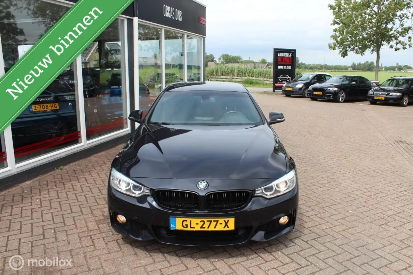 BMW 420 4-serie Gran Coupé 420i M Sport/Alcantara/Stoelver Zwart - 2