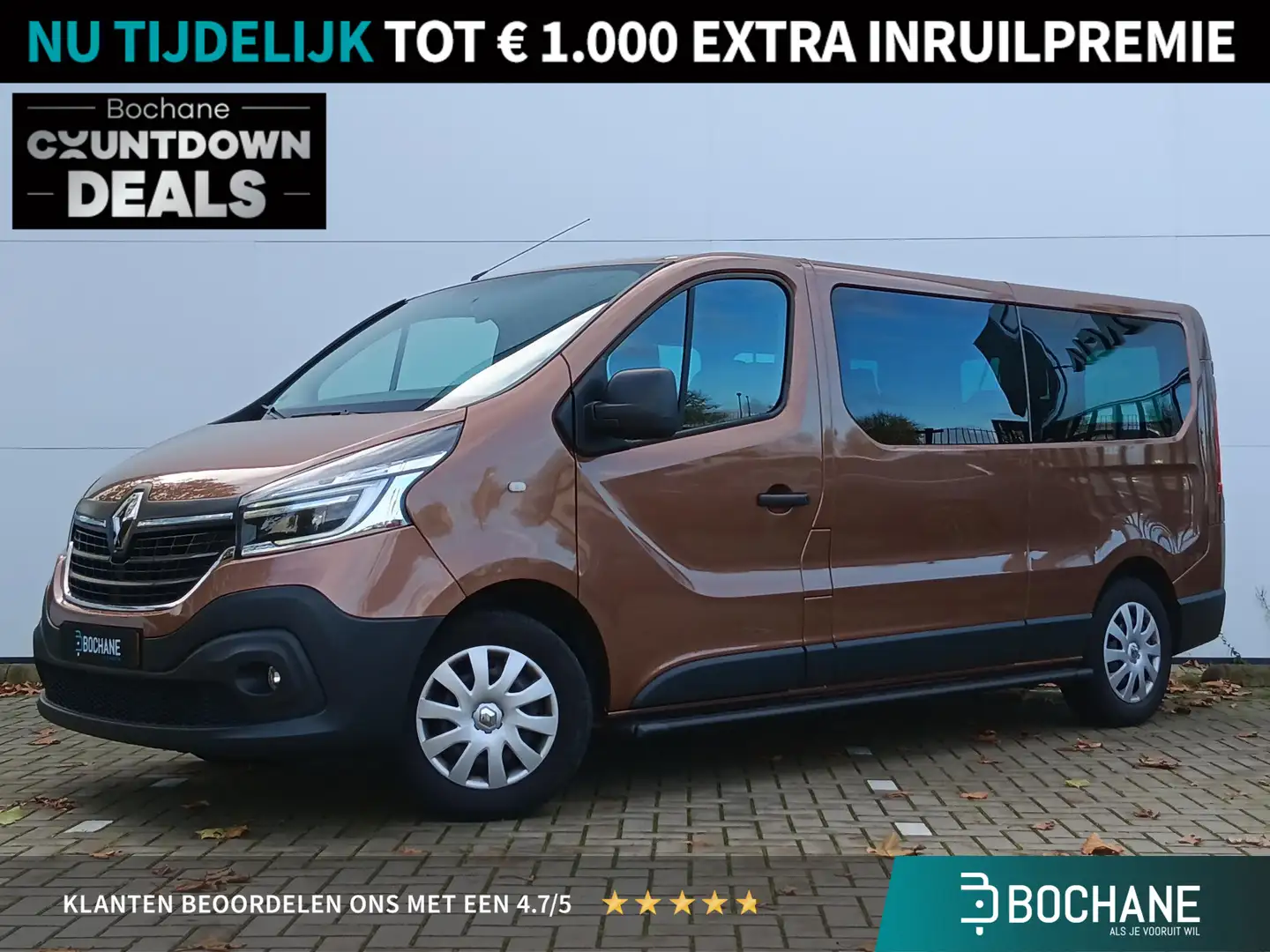 Renault Trafic Passenger 2.0 dCi 120 Grand Zen Trekhaak / 9-Perso Bruin - 1