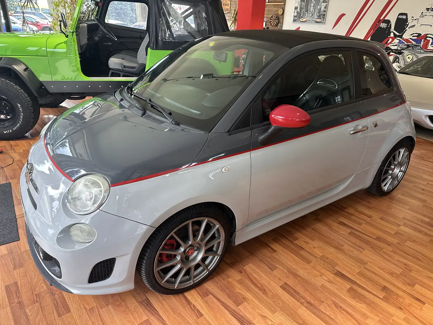 Abarth 500C 1.4 16v t. t-jet bicol. 140cv MTA - 1