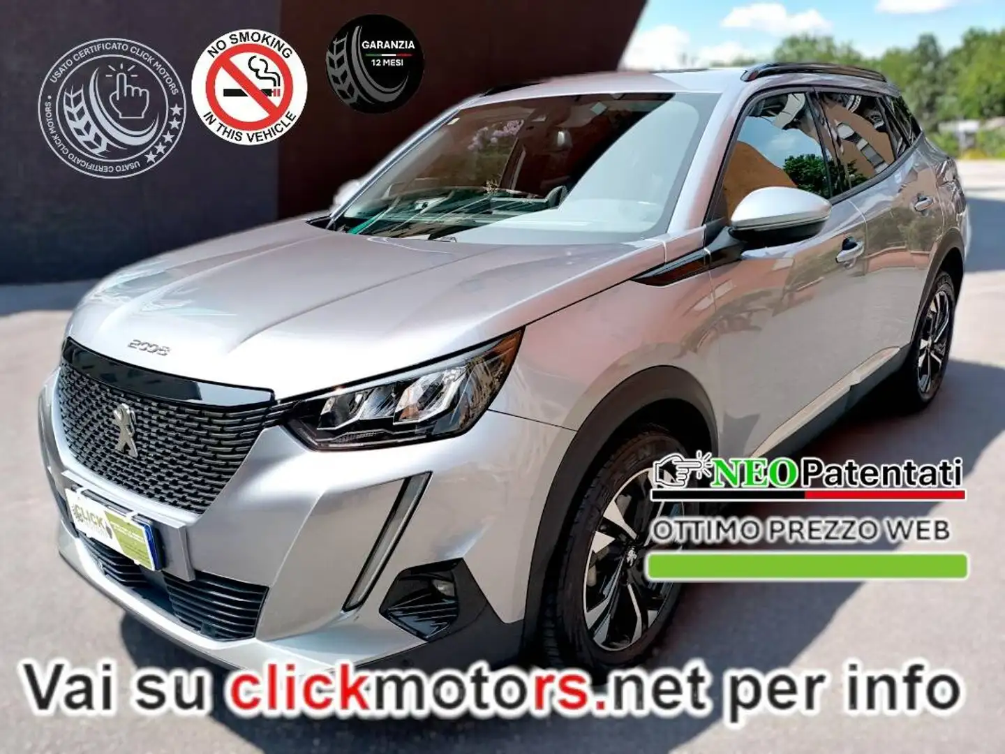 Peugeot 2008 2008 II 2020 1.5 bluehdi Allure Navi Pack  130cv Gris - 1