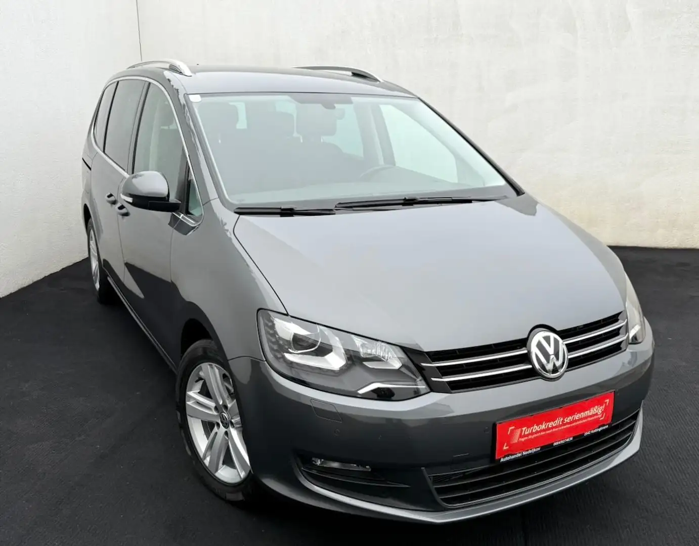 Volkswagen Sharan Comfortline 4Motion TDI DSG //7-SITZER// Grau - 1