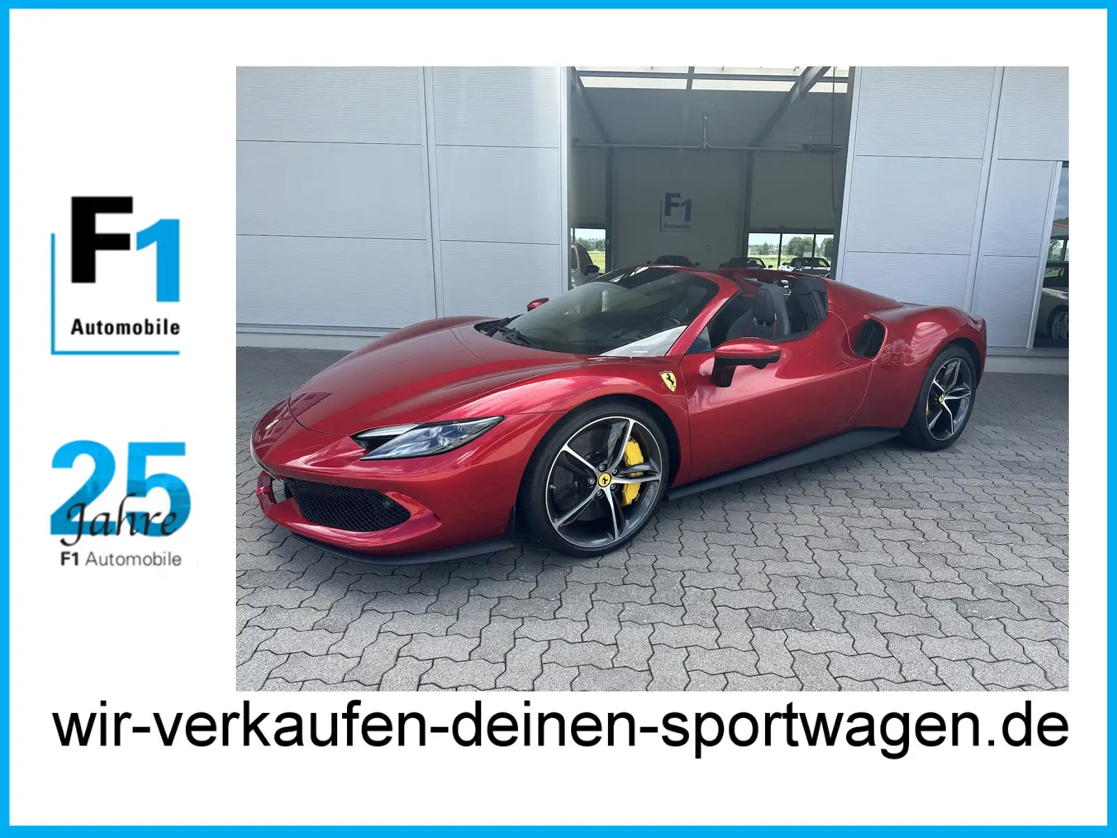 Ferrari Sonderfarbe Rosso Magma UPE 385´T 1. Hd. unffr.