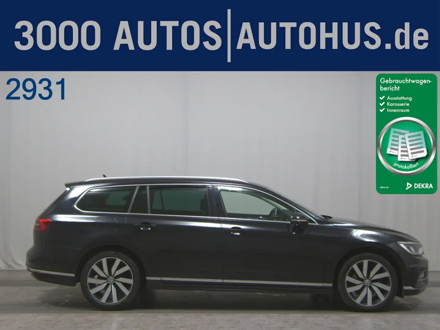 Volkswagen Passat Variant 1.8 TSI BMT Highline AHK R-Line Noir - 1