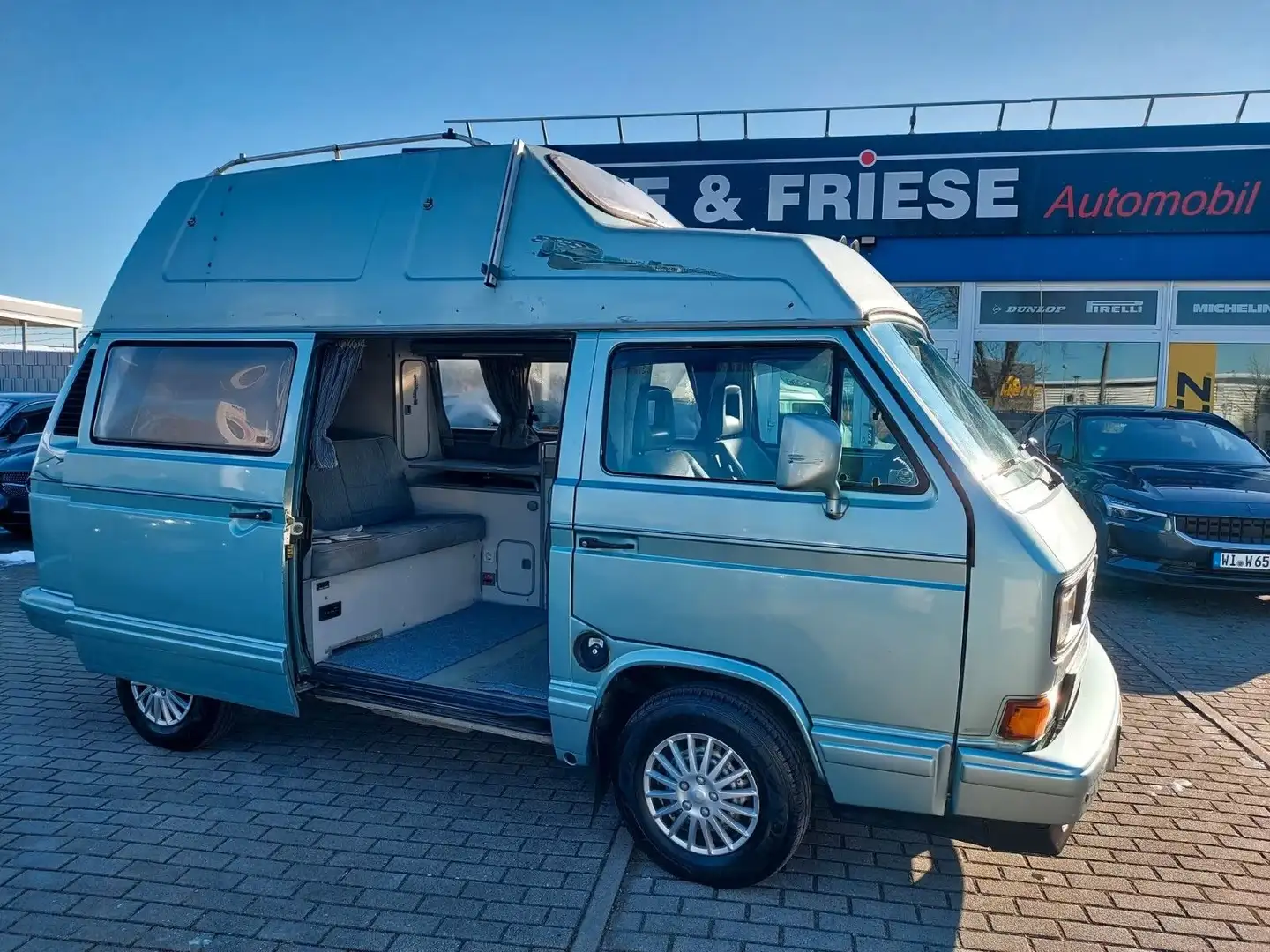 Volkswagen T3 Multivan Westfalia Atlantic 1.6d Camper Heizu Blau - 1