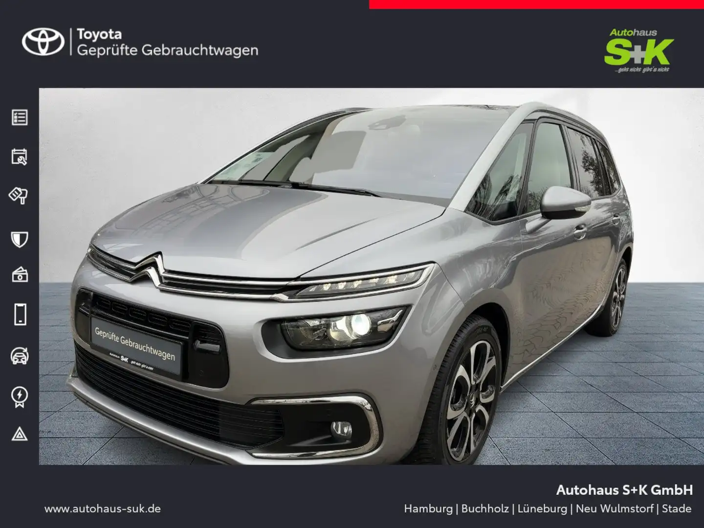 Citroen Grand C4 Picasso GJR+NAVI+Panoram. Grey - 1