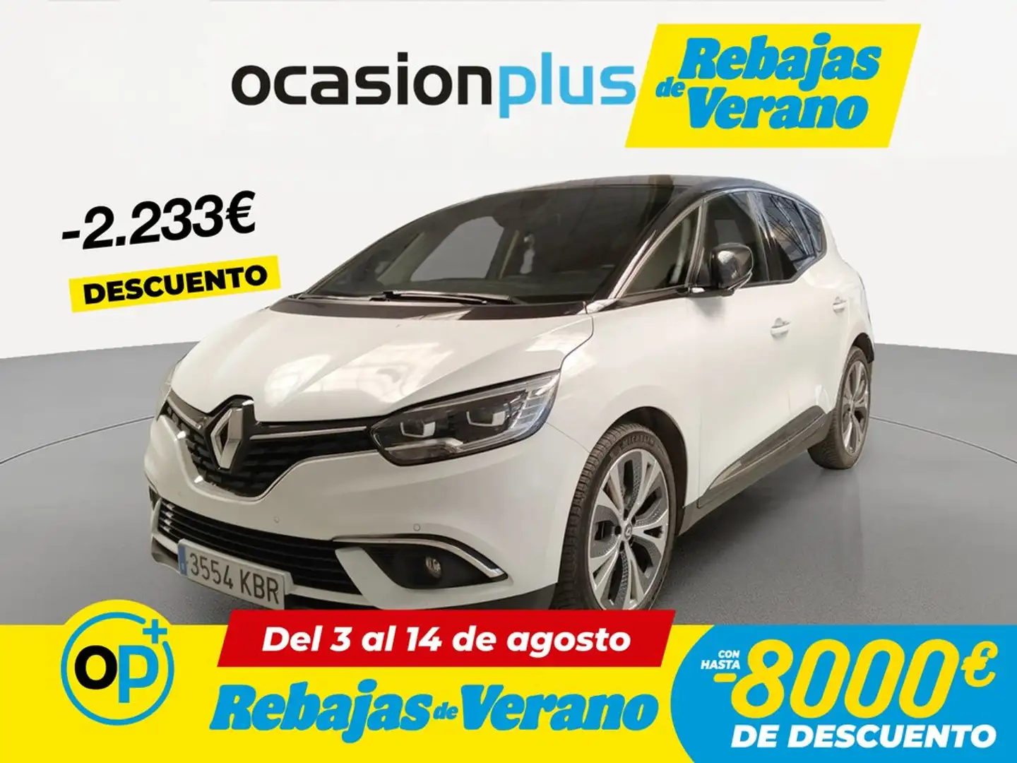 Renault Scenic 1.6dCi Zen 96kW Blanco - 1