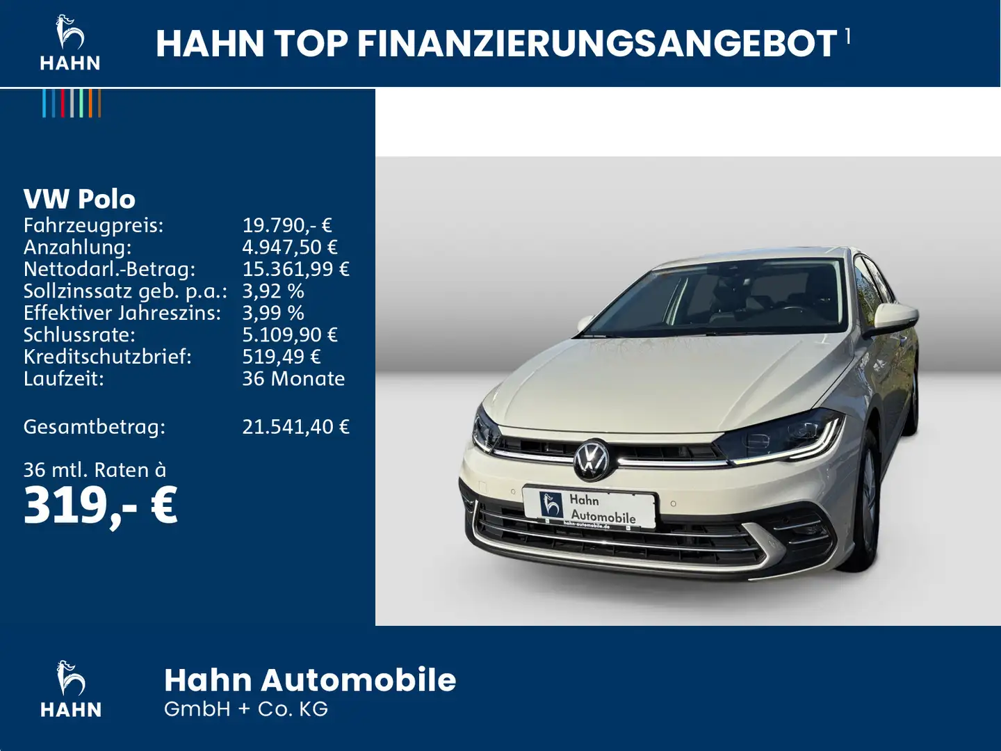 Volkswagen Polo 1.0TSI DSG Style Cam Matrix Navi Sitzheiz Grau - 2