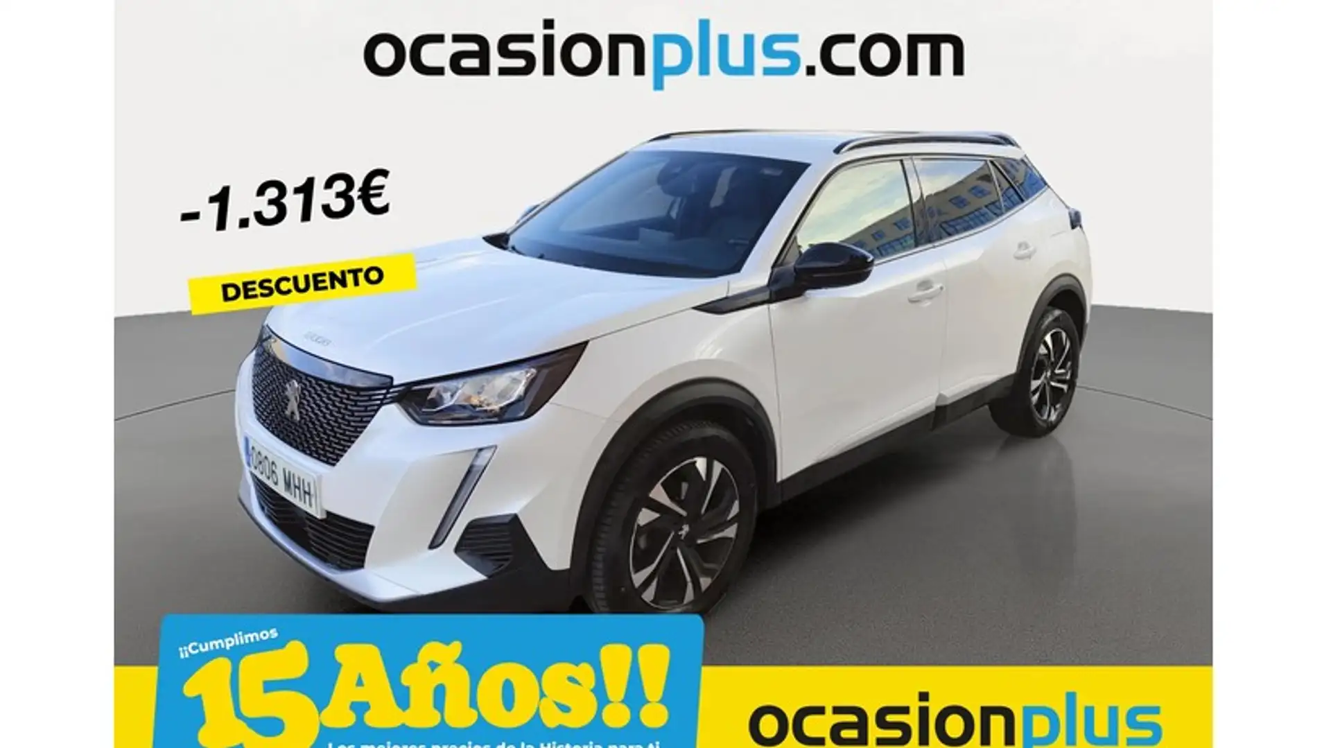 Peugeot 2008 1.2 PureTech S&S Allure 100 Blanc - 1