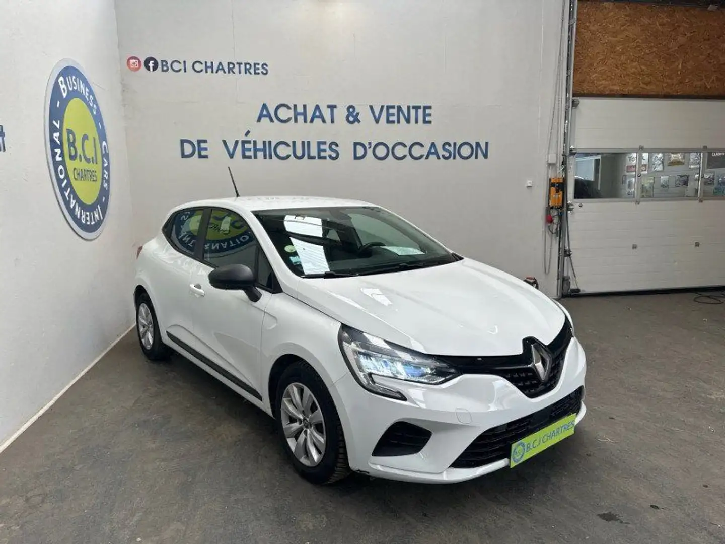 Renault Clio V 1.5 BLUE DCI 85CH ZEN Blanc - 2