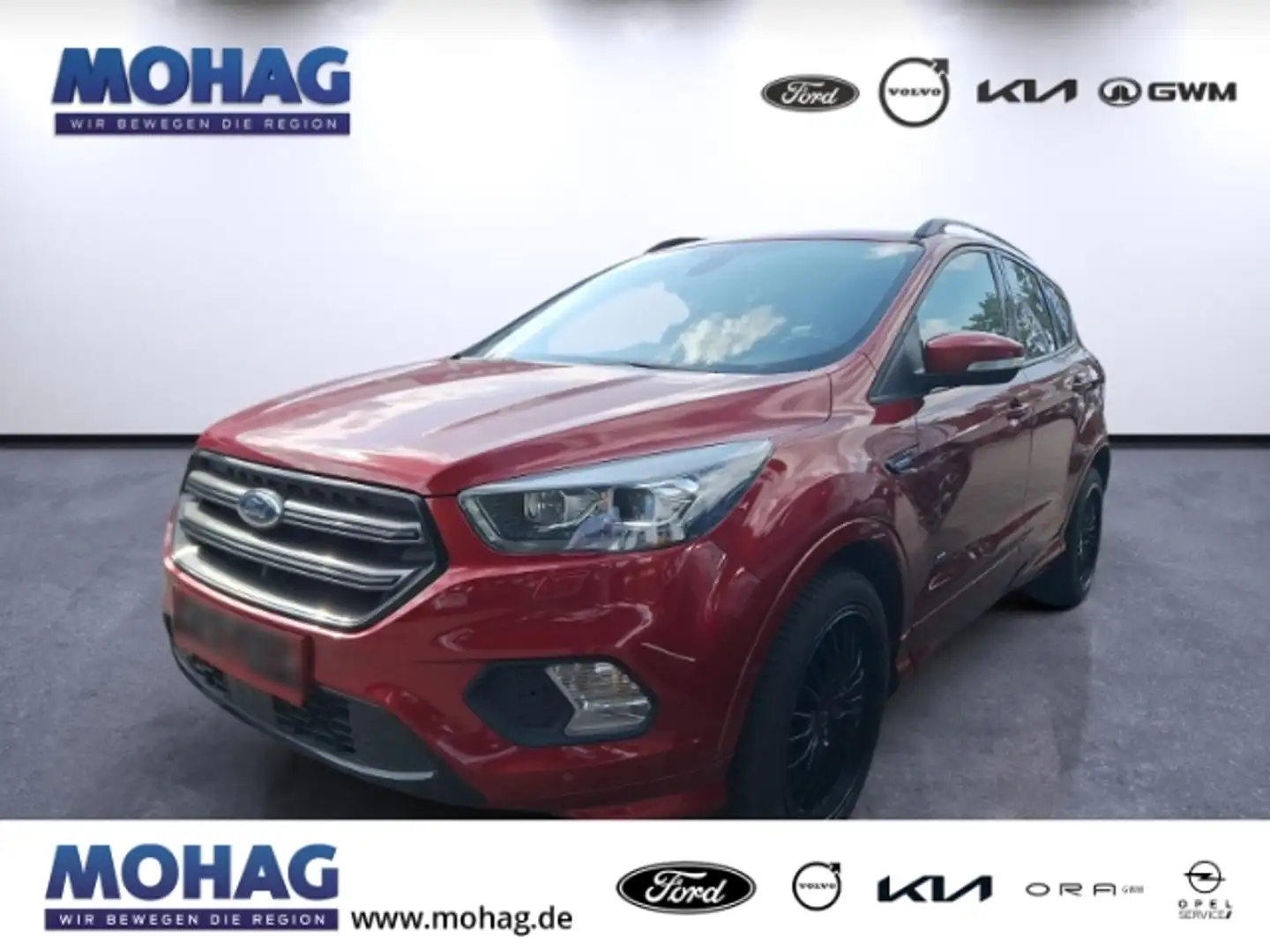 Ford Kuga ST-Line 1.5 EcoBoost 4X4 Navi Freisprech ALufelgen Rood - 1