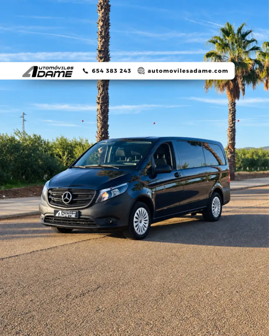 Mercedes-Benz Vito Tourer 114 CDI Base Larga 9G-Tronic Azul - 1