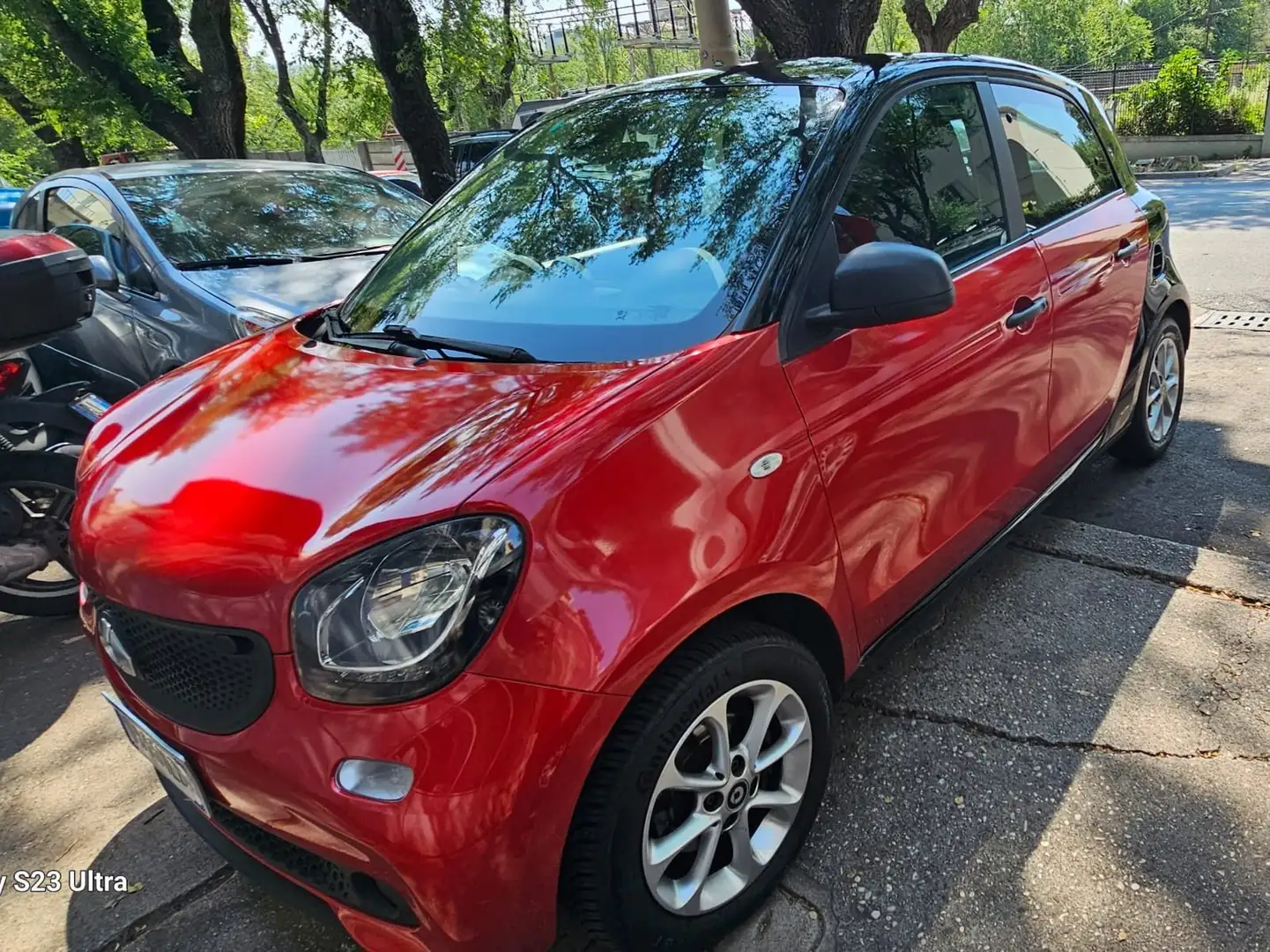 smart forFour Forfour II 2015 1.0 Youngster 71cv c/S.S. Rosso - 2
