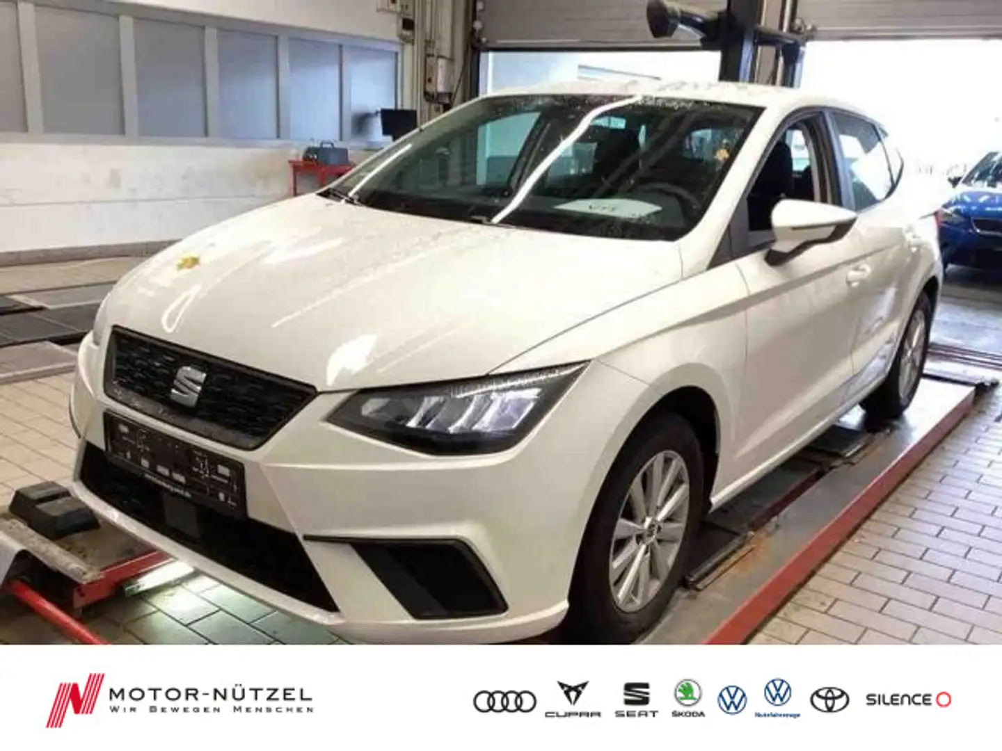SEAT Ibiza 1.0 REFERENCE LED+APP+BT+DAB+MFA+MFL+KLIMA Weiß - 1