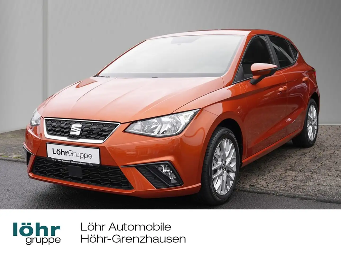 SEAT Ibiza 1,0 TSI Style,Klima,Sitzheizung,ALU Park-Pilot ... Orange - 1