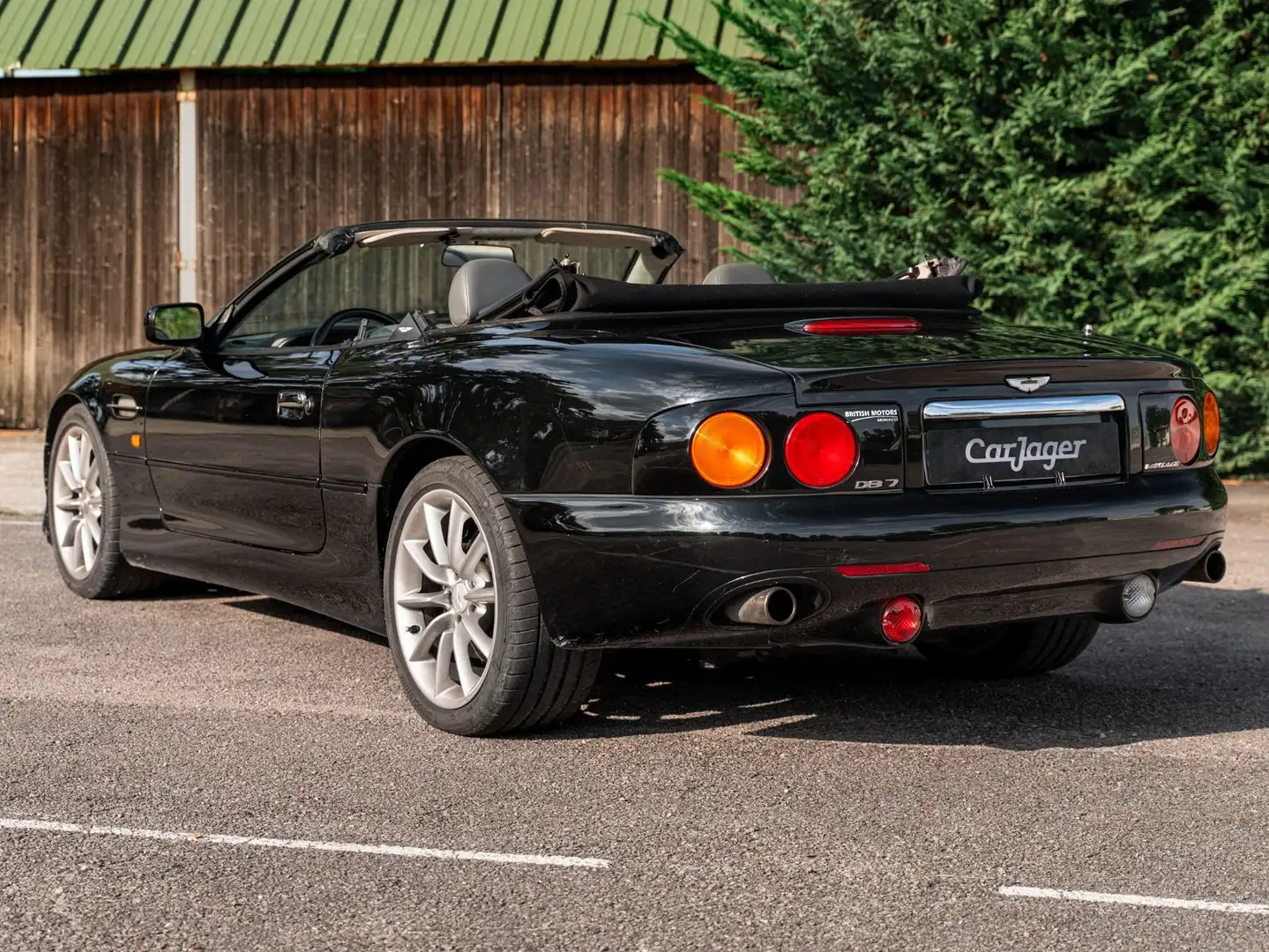 Aston Martin DB7 Volante Vantage V12 Чёрный - 2