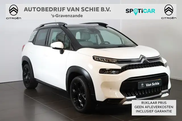 Citroen C3 Aircross PT 130 Shine Automaat-6 Keyless | 17"| Leer | Sens
