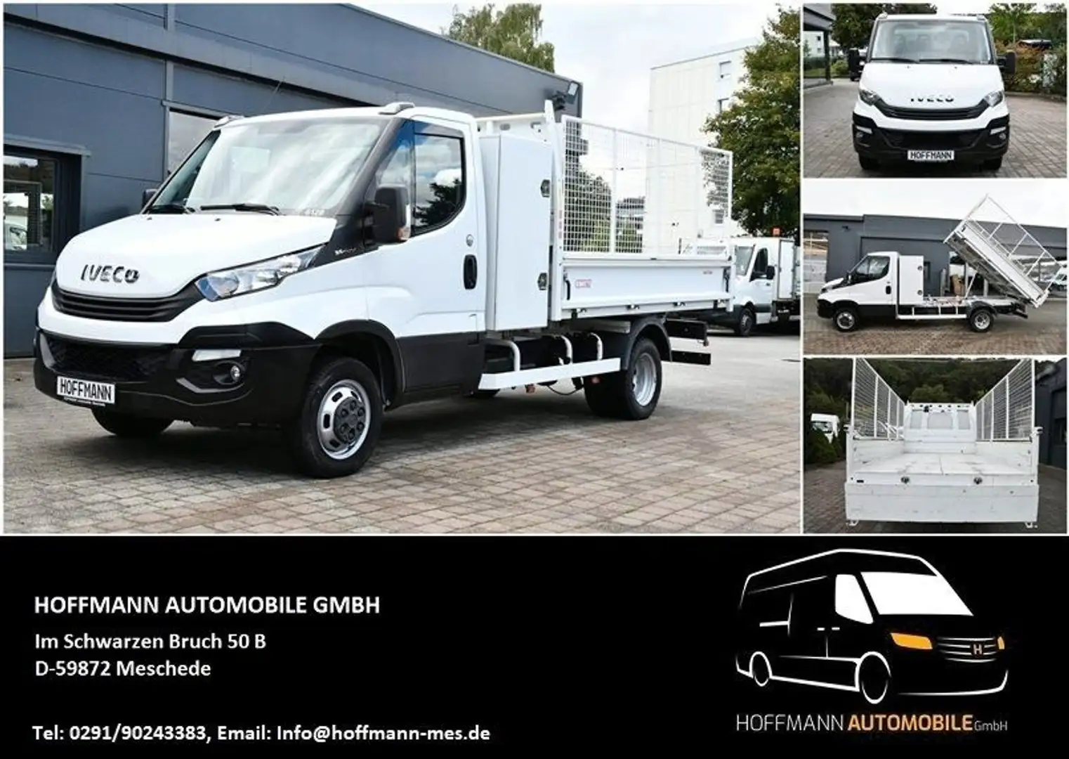 Iveco Daily Pritsche/Kipper 35C15 3,0L L3 Laubgitter Weiß - 1